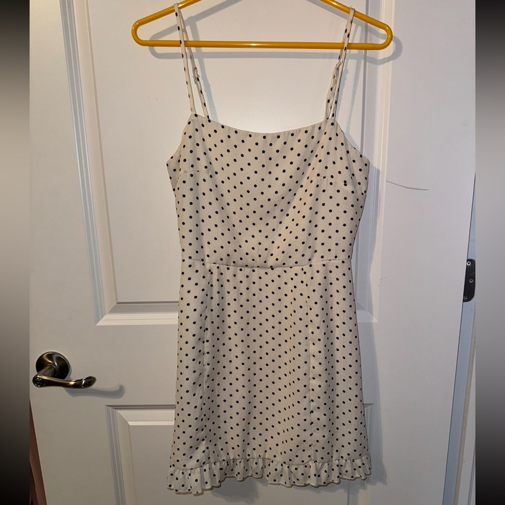 Polka Dot Spaghetti Strap Dress